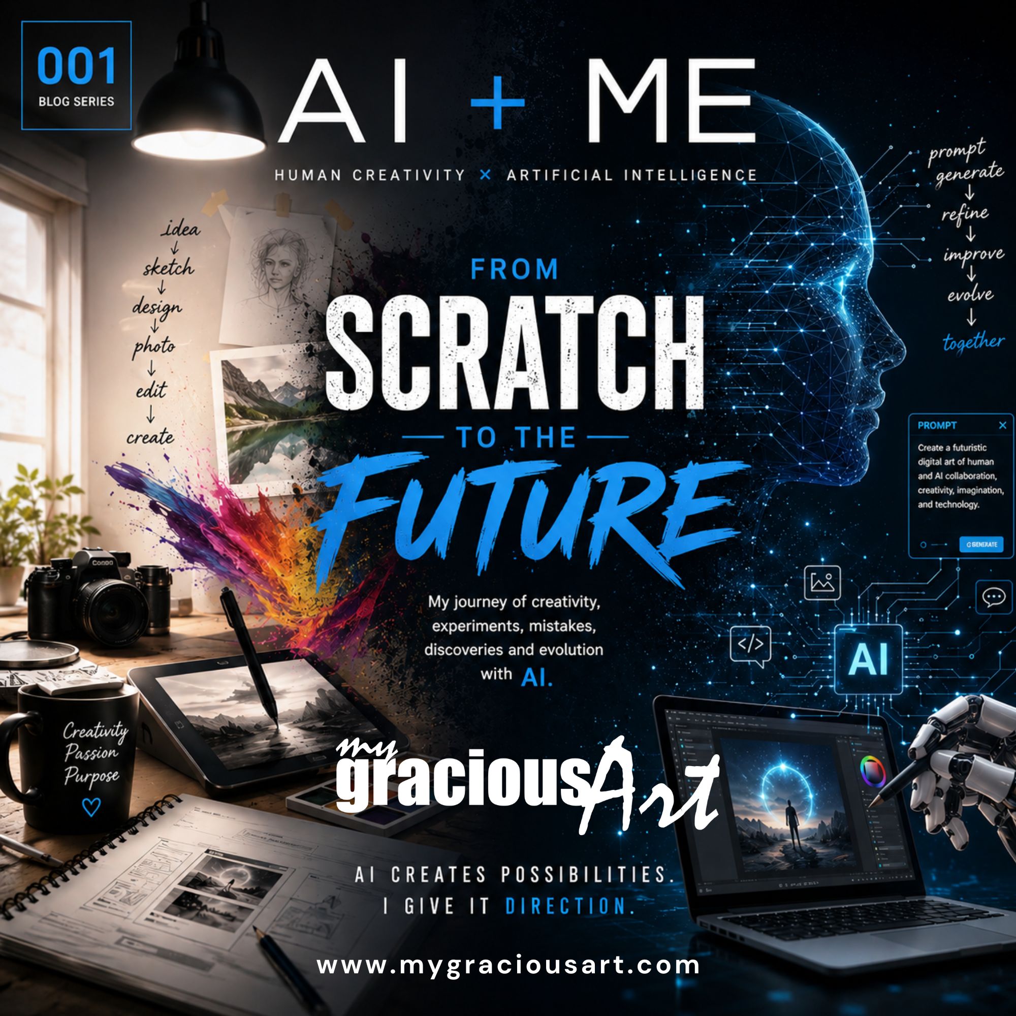 AI + ME 001 — From Scratch to the Future